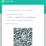 WhatsApp via Browser.