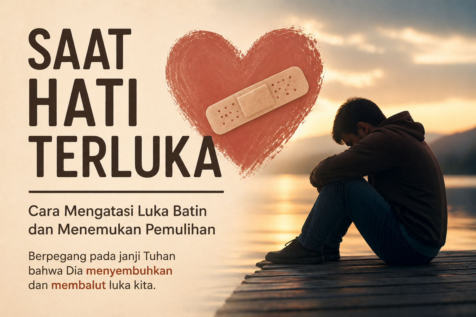 Read more about the article Saat Hati Terluka: Cara Mengatasi Luka Batin dan Menemukan Pemulihan.